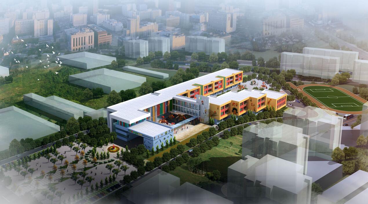 武汉市经济技术开发区后湖幼儿园校园景观设计
